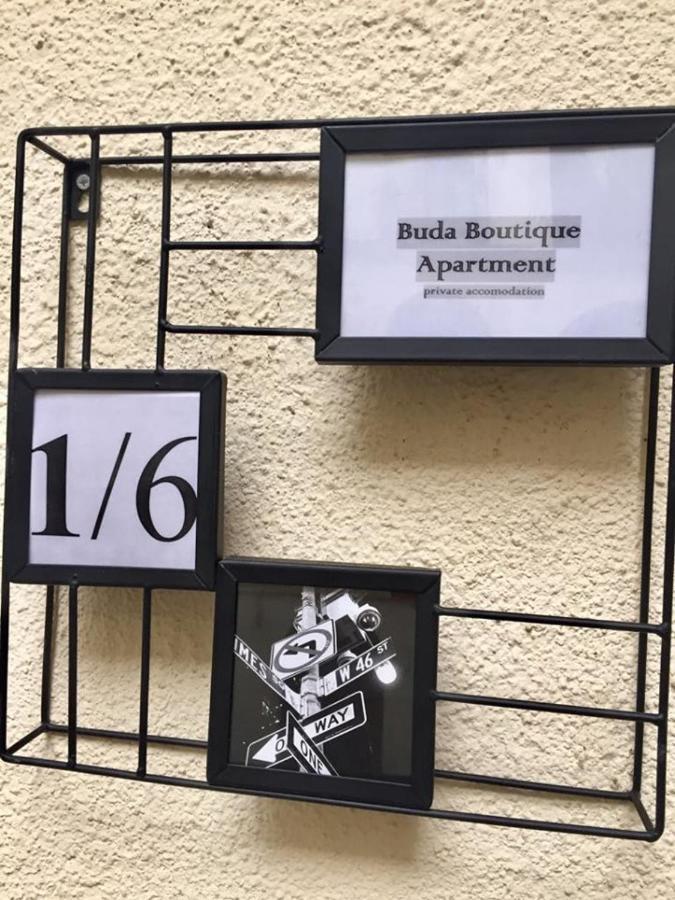 Buda Boutique Apartment Budapesta Exterior foto